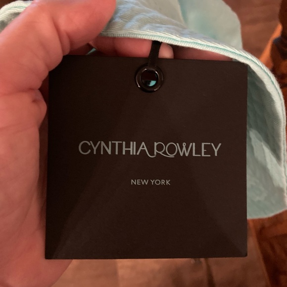 NWT Cynthia Rowley Turquoise “I love you” bucket hat children size/ small adult - Picture 7 of 7